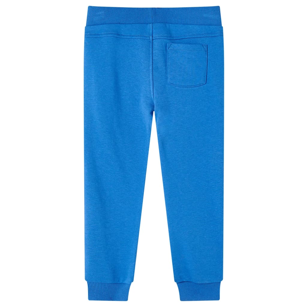 Vidaxl pantalon de jogging pour enfants 128 bleu