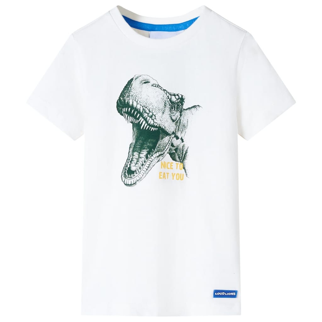 Vidaxl Child's Shirt 140 Ecru