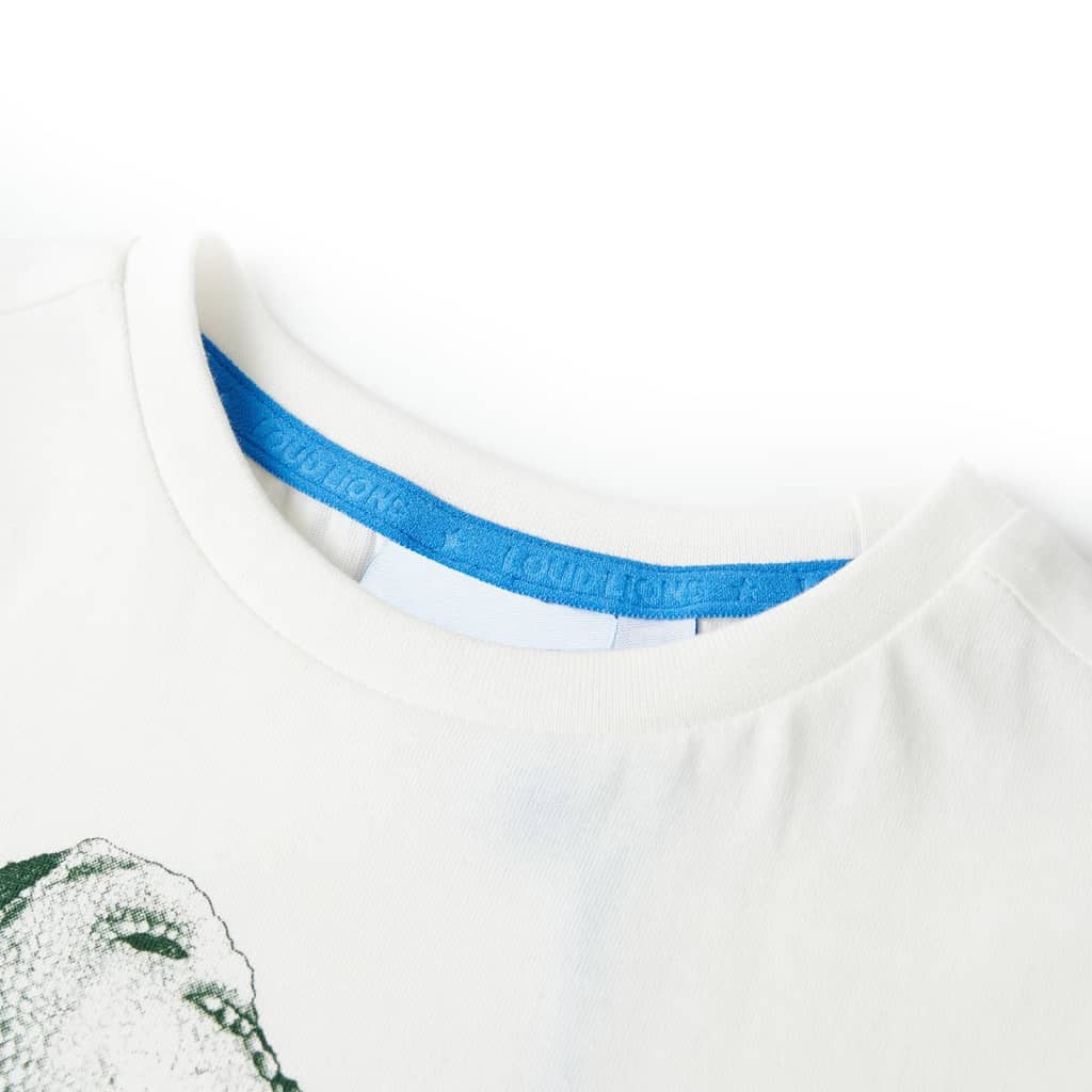 Vidaxl Child's Shirt 140 Ecru