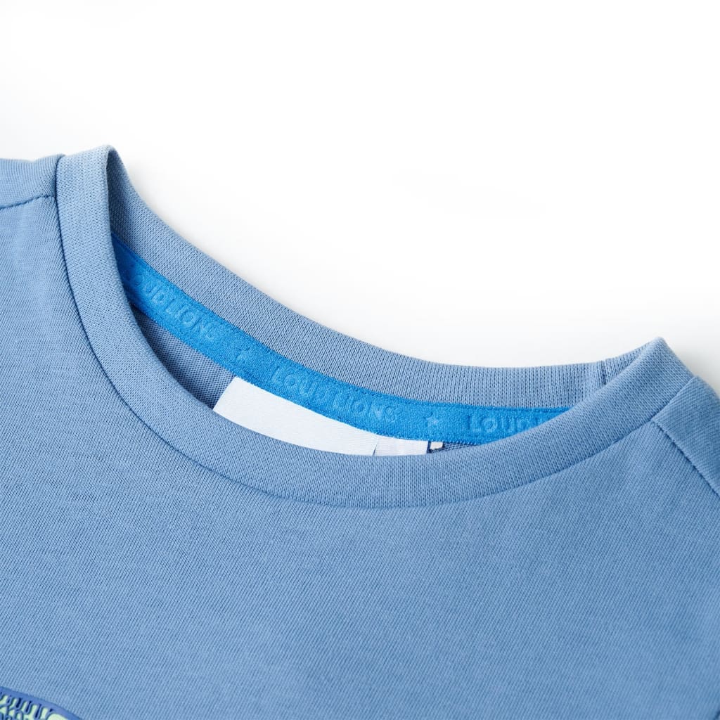 Vidaxl Child's Shirt 92 Middelblauw