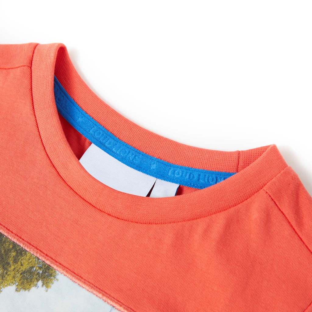 Vidaxl Child's Shirt 116 rouge clair