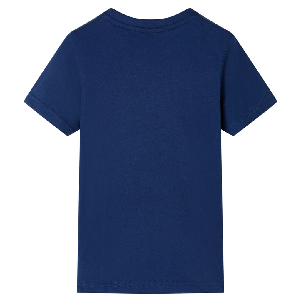 Vidaxl Child's Shirt 116 Bleu foncé