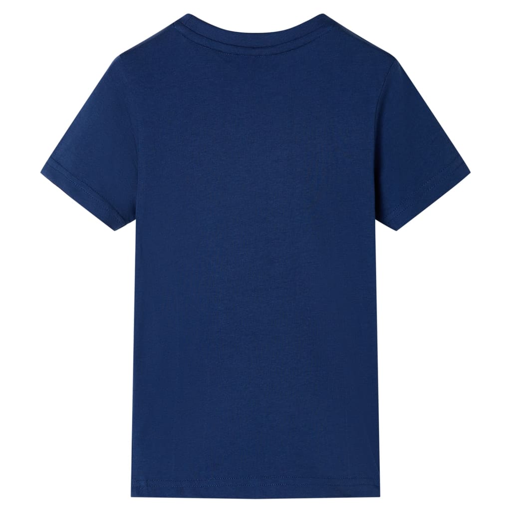 Vidaxl Child's Shirt 128 Bleu foncé
