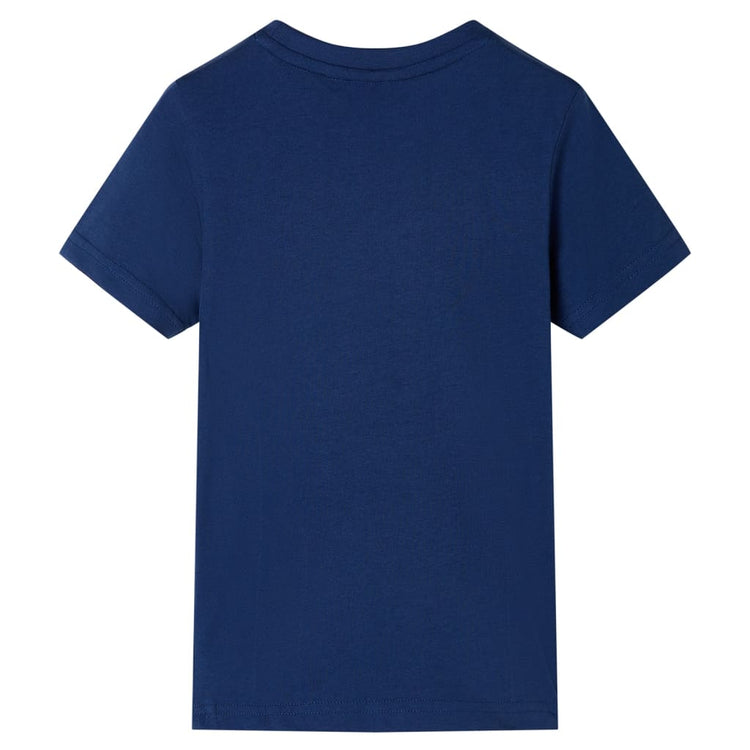 Vidaxl Child's Shirt 128 Bleu foncé