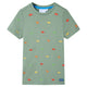 Vidaxl Child's Shirt avec manches courtes 128 Kakikientig