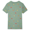 Vidaxl Child's Shirt avec manches courtes 140 Kakikientig