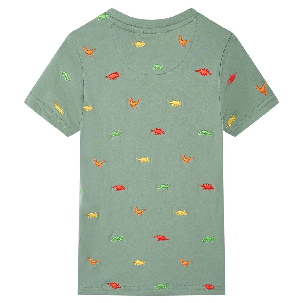 Vidaxl Child's Shirt avec manches courtes 140 Kakikientig