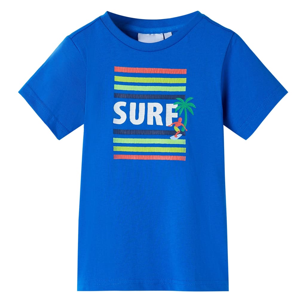 Vidaxl Child's Shirt 128 Blue Bleu