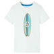 Vidaxl Children's Shirt avec manches courtes 140 ECRU
