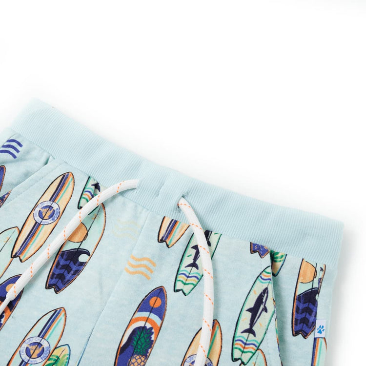 Short pour enfants vidaxl avec trekkoord 92 Bleu doux mélangé