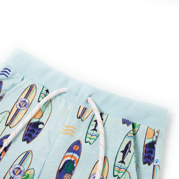 Vidaxl Short pour enfants avec Trekkoord 128 Bleu doux mélangé