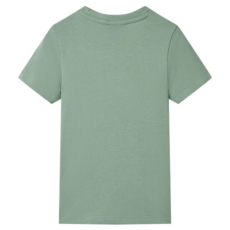 Vidaxl Child's Shirt avec manches courtes 128 Kakikientig