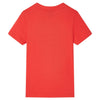 Vidaxl Child's Shirt avec manches courtes 92 rouge