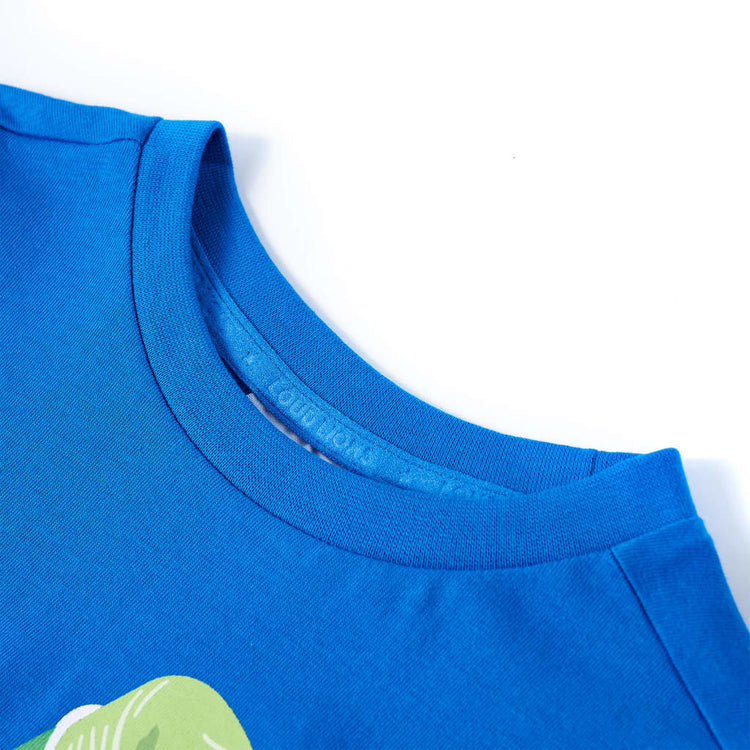 Vidaxl Child's Shirt 104 Felblauw