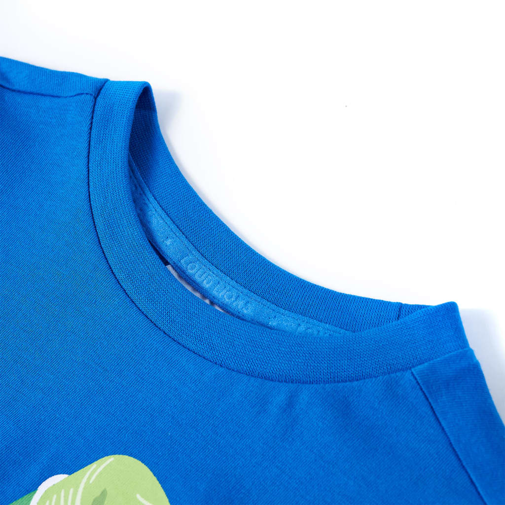 Vidaxl Child's Shirt 128 Blue Bleu