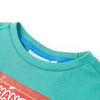 Vidaxl Children's Shirt avec manches courtes 128 Couleur de menthe foncée