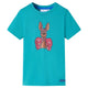Vidaxl Child's Shirt avec manches courtes 140 Couleur de menthe foncée