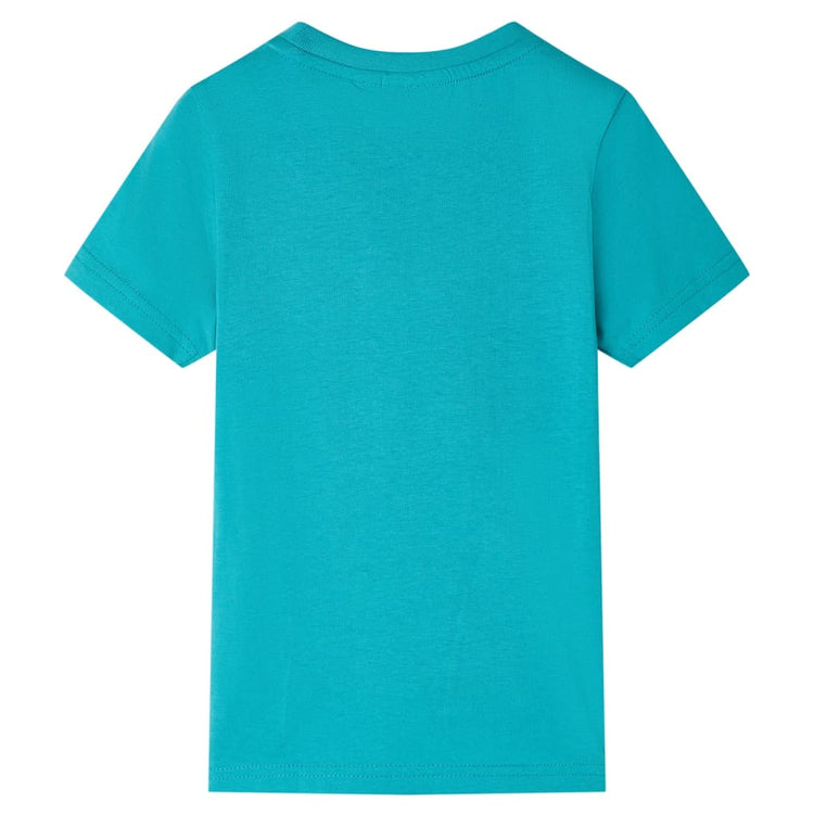 Vidaxl Child's Shirt avec manches courtes 140 Couleur de menthe foncée