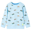 Pull pour enfants Vidaxl 116 Bleu clair mixte