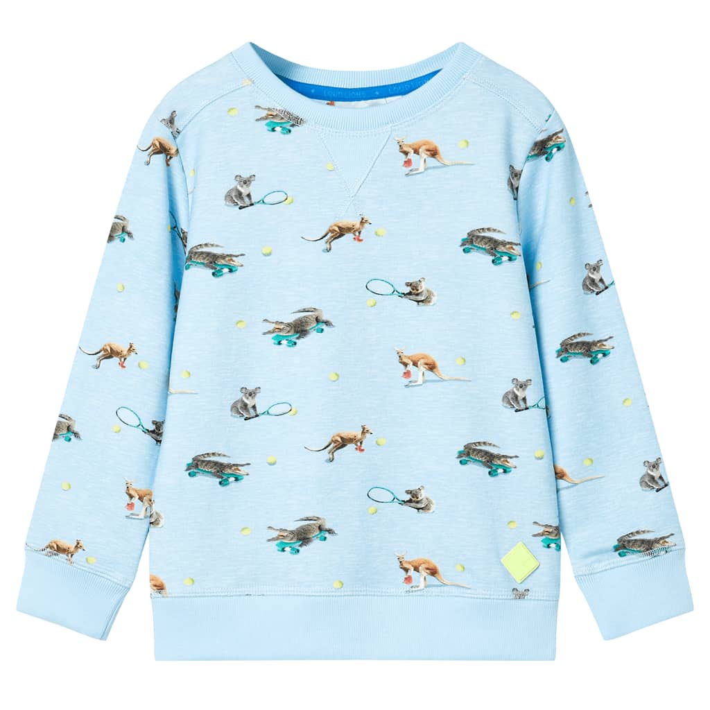 Pull pour enfants Vidaxl 116 Bleu clair mixte