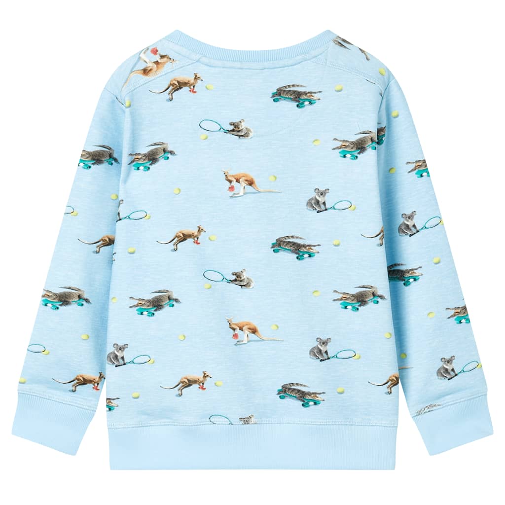Pull pour enfants Vidaxl 116 Bleu clair mixte