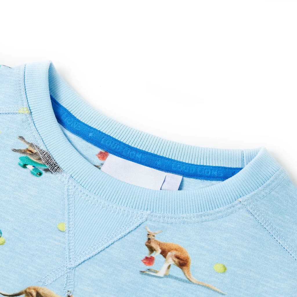 Pull pour enfants Vidaxl 140 Bleu clair mixte