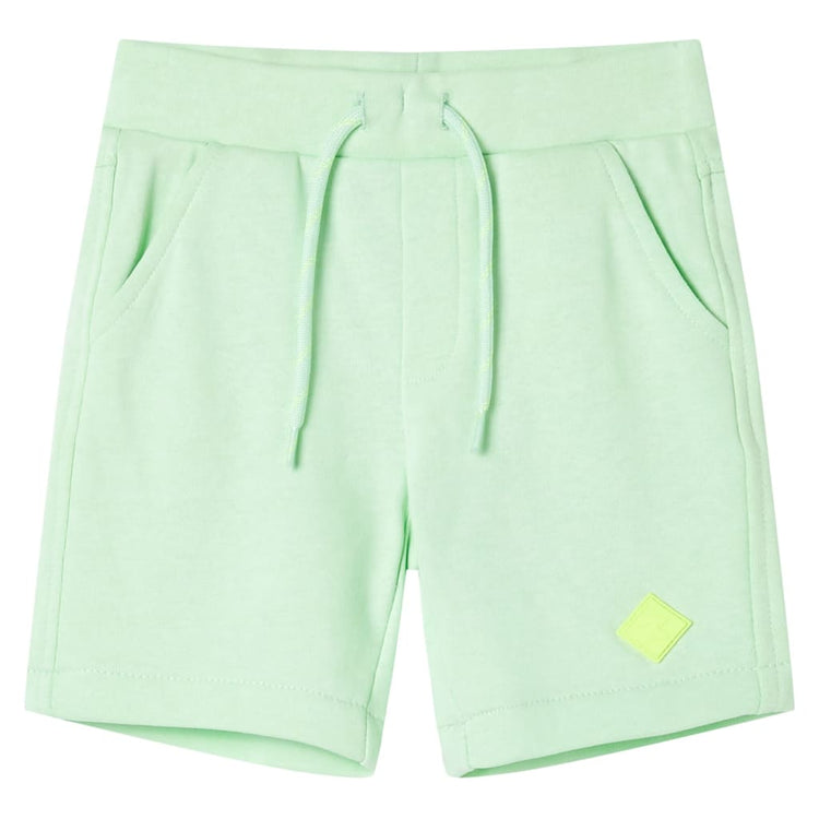 Vidaxl Short pour enfants avec Trekkoord 116 Bright Groen