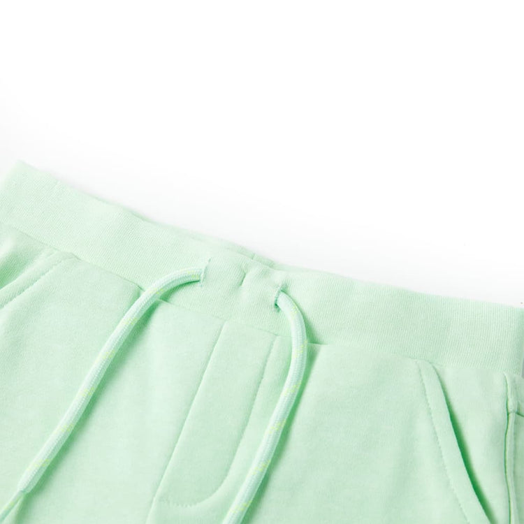 Vidaxl Short pour enfants avec Trekkoord 116 Bright Groen