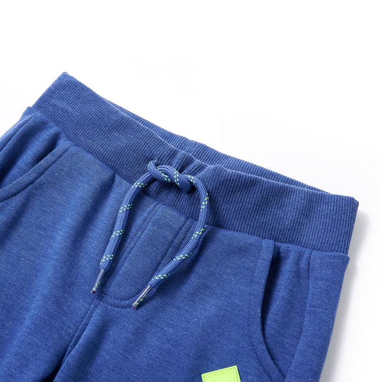 Vidaxl Pantalon de jogging pour enfants 116 Bleu mixte