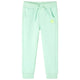 Vidaxl pantalon de jogging pour enfants 128 vert vif