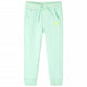 Vidaxl Pantalon de jogging pour enfants 140 Bright Groen