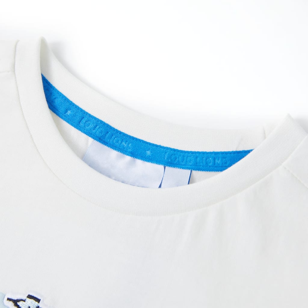 Vidaxl Child's Shirt 140 Ecru
