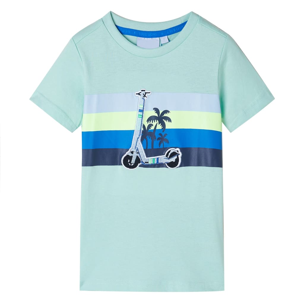 Vidaxl Child's Shirt 128 Light Mint