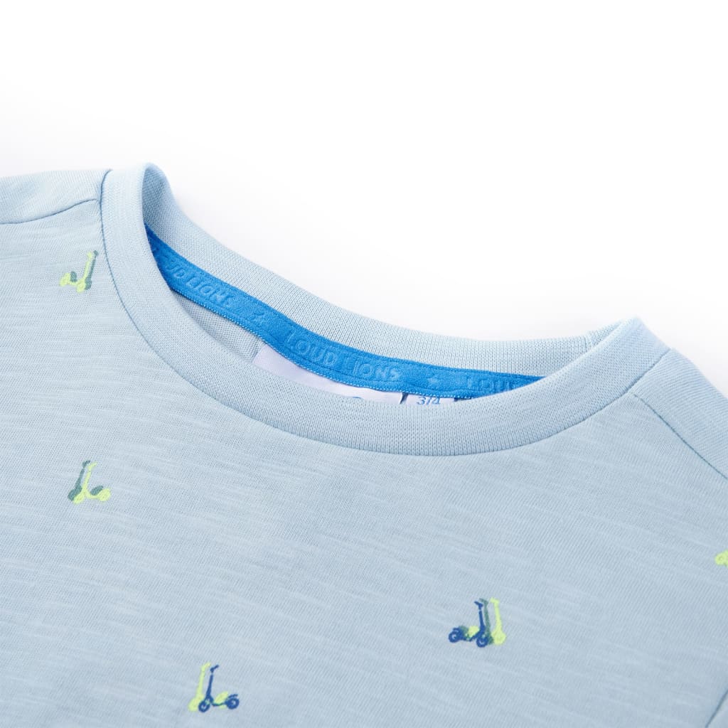 Vidaxl Child's Shirt 104 Bleu clair