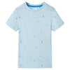 Vidaxl Child's Shirt 116 Bleu clair
