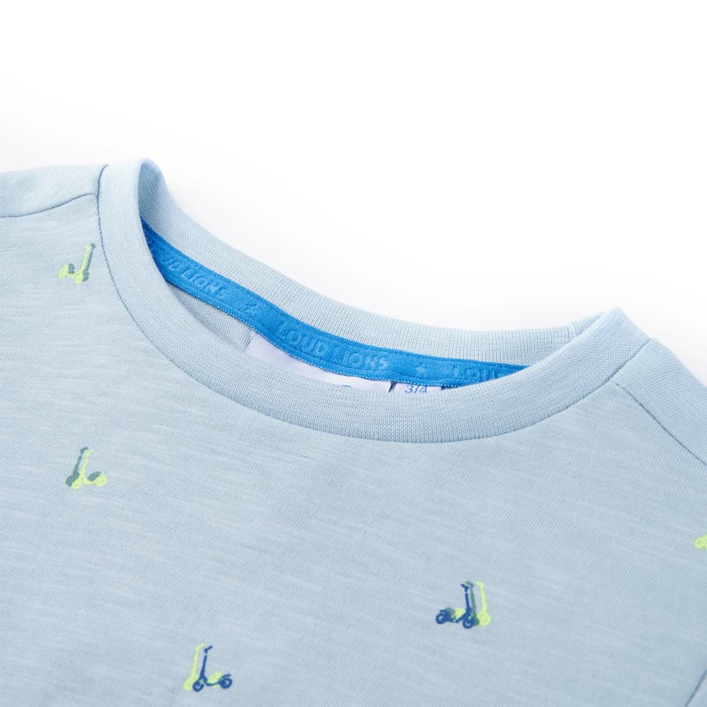 Vidaxl Child's Shirt 128 Bleu clair