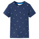 Vidaxl Child's Shirt 92 Bleu foncé