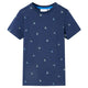 Vidaxl Child's Shirt 104 Bleu foncé