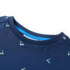 Vidaxl Child's Shirt 140 Bleu foncé