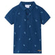 Vidaxl Polo pour enfants 128 bleu foncé