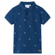 Vidaxl Polo pour enfants 140 bleu foncé
