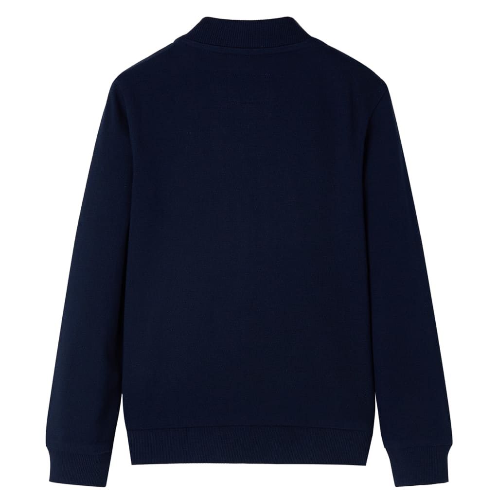 Vidaxl gilet pour enfants avec Rits 92 Bleu marine