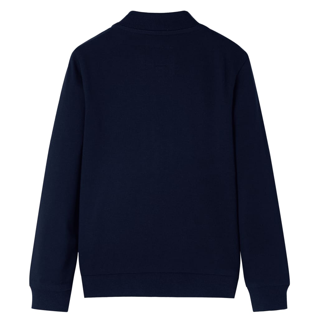 Vidaxl Children's gilet avec Rits 104 Navy Blue