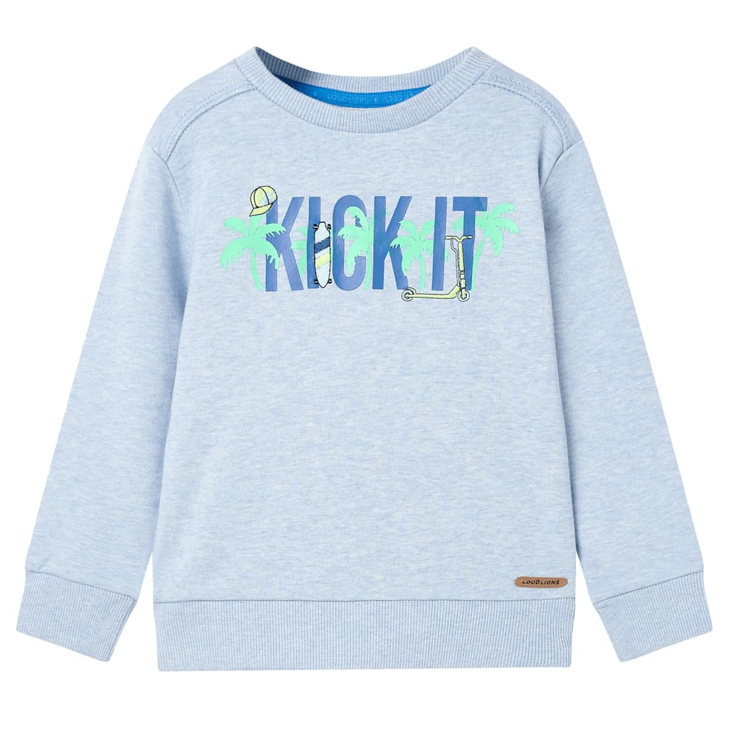 Vidaxl Child's Pull 116 Bleu doux mélangé