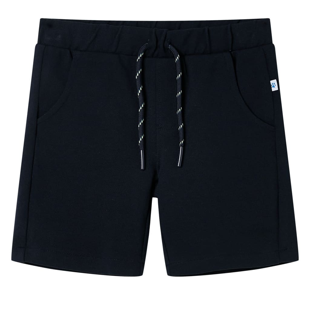 Short pour enfants vidaxl avec trekoord 92 bleu marine