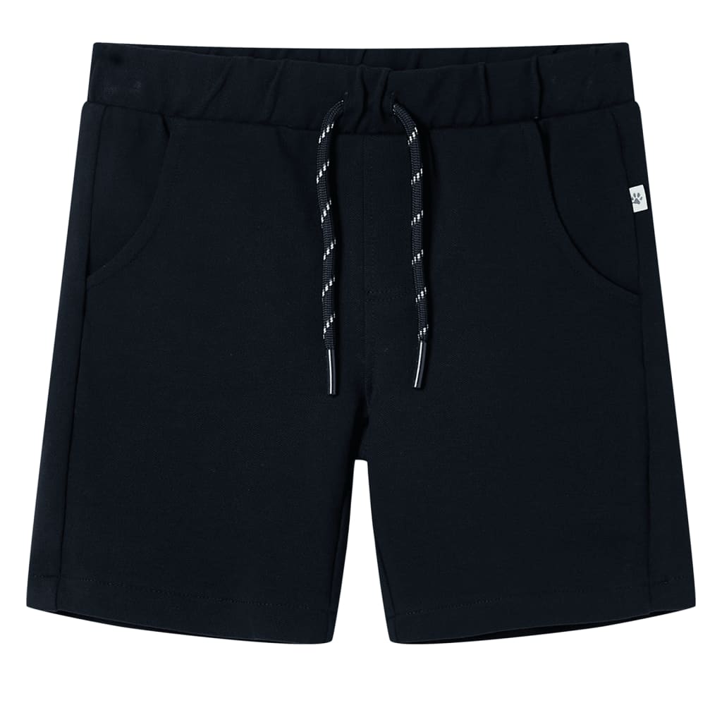 Short pour enfants vidaxl avec trekoord 128 bleu marine