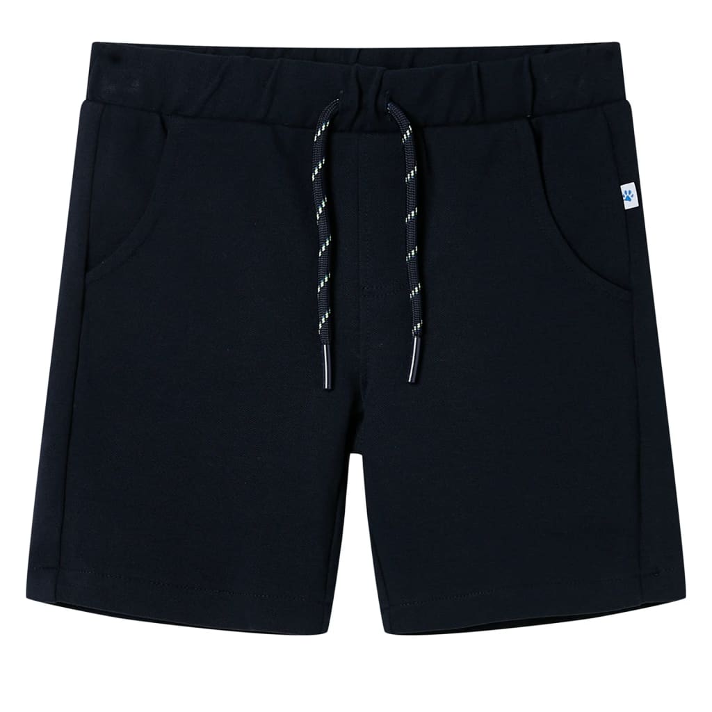 Short pour enfants vidaxl avec trekoord 140 bleu marine