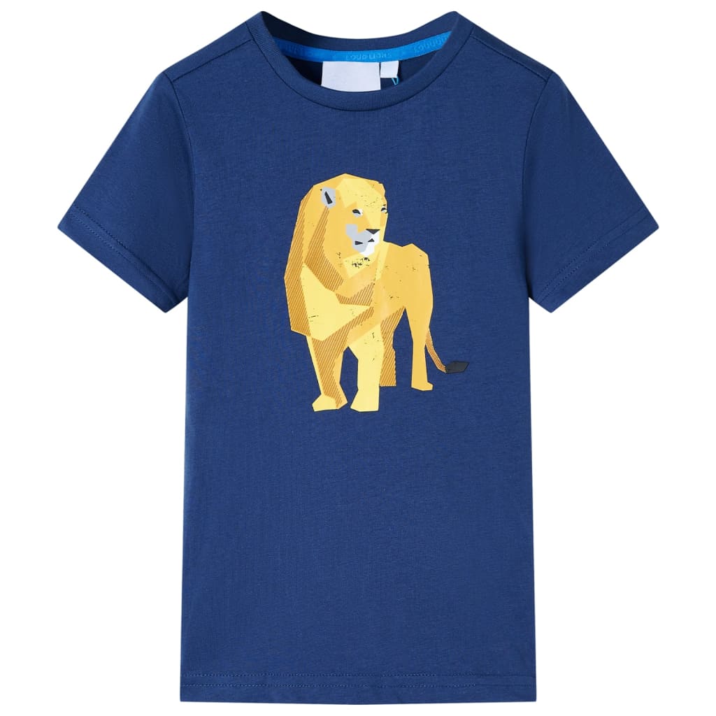 Vidaxl Child's Shirt 92 Bleu foncé