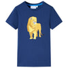 Vidaxl Child's Shirt 116 Bleu foncé