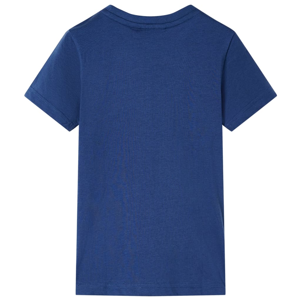 Vidaxl Child's Shirt 128 Bleu foncé